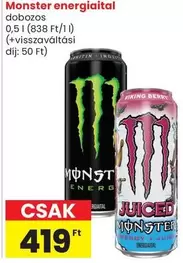 Monster energiaital