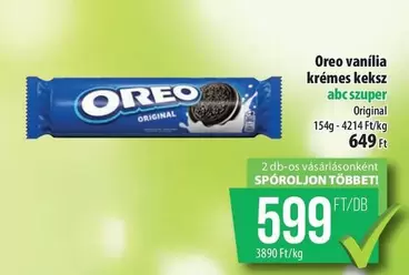 vanilia krémes keksz