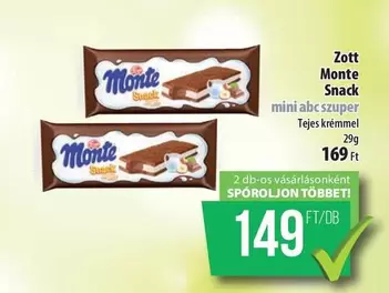 Monte Snack mini ABC szuper