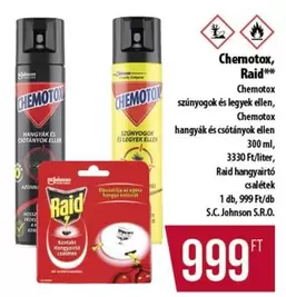 Chemotox, Raid hangyairtó csalétek