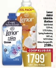 Xxl - Lenor öblítő többféle illatban