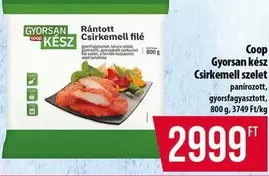 Rántott Csirkemell filé