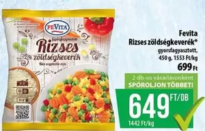 Rizses zöldségkeverék