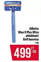 Blue II Plus Ultra eldobható férfi borotva