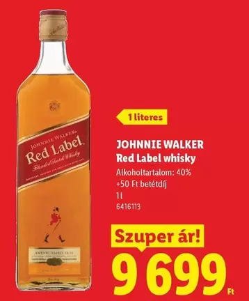 Johnnie Walker - Red Label whisky