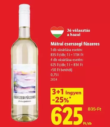 Mátrai csereszegi fűszeres