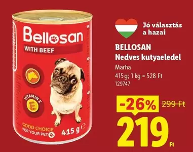 Nedves kutyaeledel