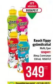 gyümölcsital Multi, Eper