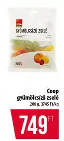 gyümölcsízű zselé