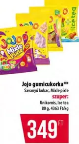 Jojo gumicukorka
