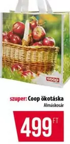 Coop ökotáska Almáskosár