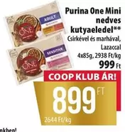 Mini nedves kutyaeledel