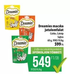 Macska Jutalomfalat