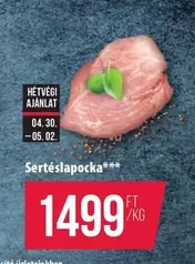 Sertéslapocka