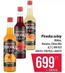 Piroska szörp