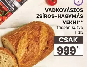 VADKOVÁSZ ZSÍROS-HAGYMÁS VEKNI