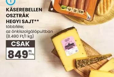 KÄSEREBellen OSZTRÁK HEGYI SAJT