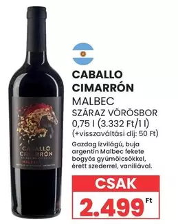 MALBEC SZÁRAZ VÖRÖSBOR