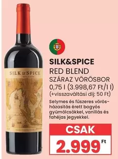 RED BLEND SZÁRAZ VÖRÖSBOR