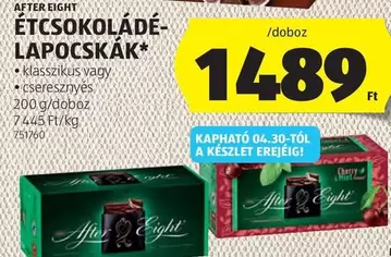 ÉTCSOKOLÁDÉ-LAPOCSKÁK*