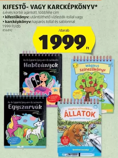 Kifestő- vagy Karcképkönyv