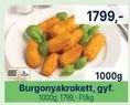 Burgonyakrokett