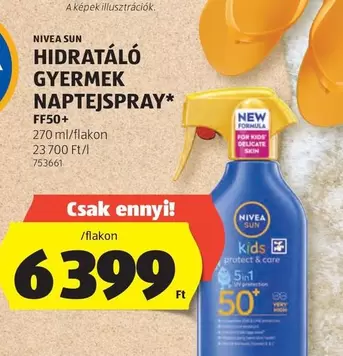 HIDRATÁLÓ GYERMEK NAPTEJSPRAY* FF50+