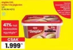 Xxl - Algida XXL Smile Trio jégkrém