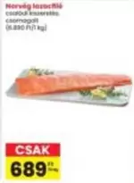 Norvég lazacfilé csíkok