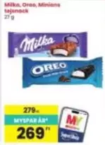 Minions - Milka, Oreo,