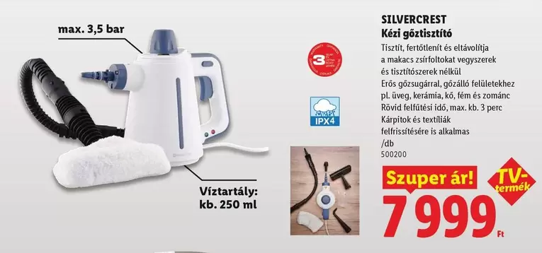 Kézi gőztisztító