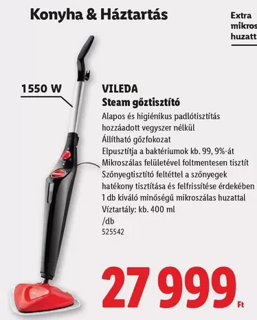 Steam gőztisztító