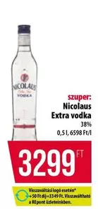 Extra vodka