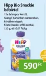 Bio Snackie bébiétel