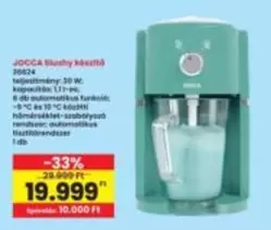 JOCCA Slushy készítő 36524