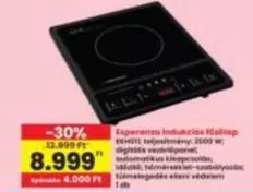 Indukciós főzőlap