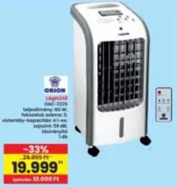 Légkondicionáló OAC-2225