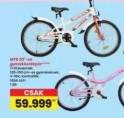 MTB 20" gyerekkerékpár