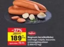 Regnum lecsókolbász csemege, csípős, barátságos