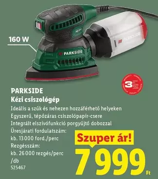 Kézi csiszológép