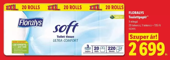 Xxl - Toilet tissue ULTRA COMFORT