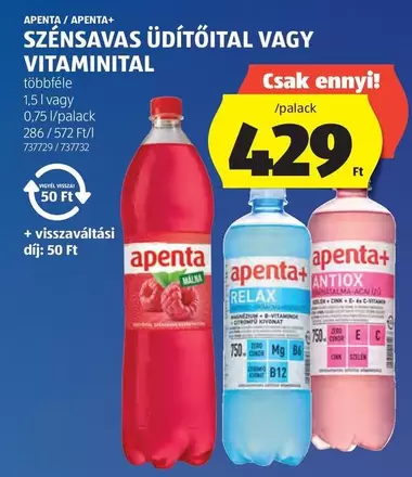 SZÉNSAVAS ÜDÍTŐITAL VAGY VITAMINITAL