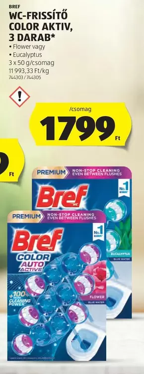 WC-FRISSÍTŐ COLOR AKTIV, 3 DARAB*