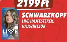 Schwarzkopf - LIVE HAJFESTÉKEK, HAJSZÍNEZŐK