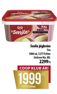 Xxl - Smile jégkrém Trio