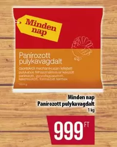 Panírozott pulykavagdalt