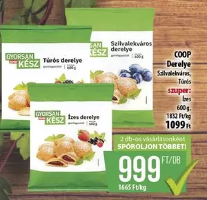 Túrós derelye