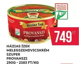 Provanszi melegszendvicskrém