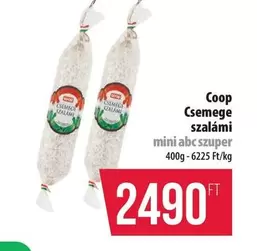 Csemege szalámi mini abc szuper