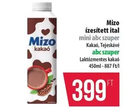 Mizo kakaó ízesített ital